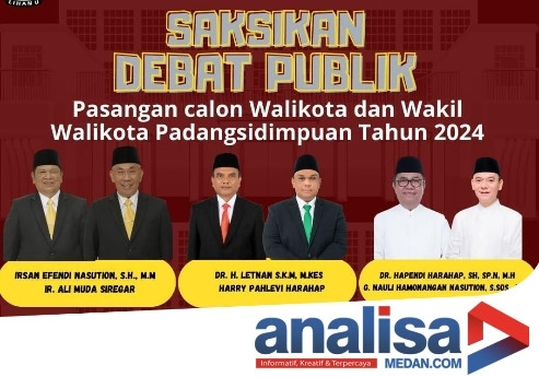 Ini Link Live Debat Pilwalkot Padangsidimpuan Yang Digelar Siang Ini