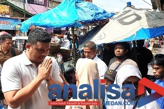 PKL di Sidimpuan Curhat ke Bobby Nasution