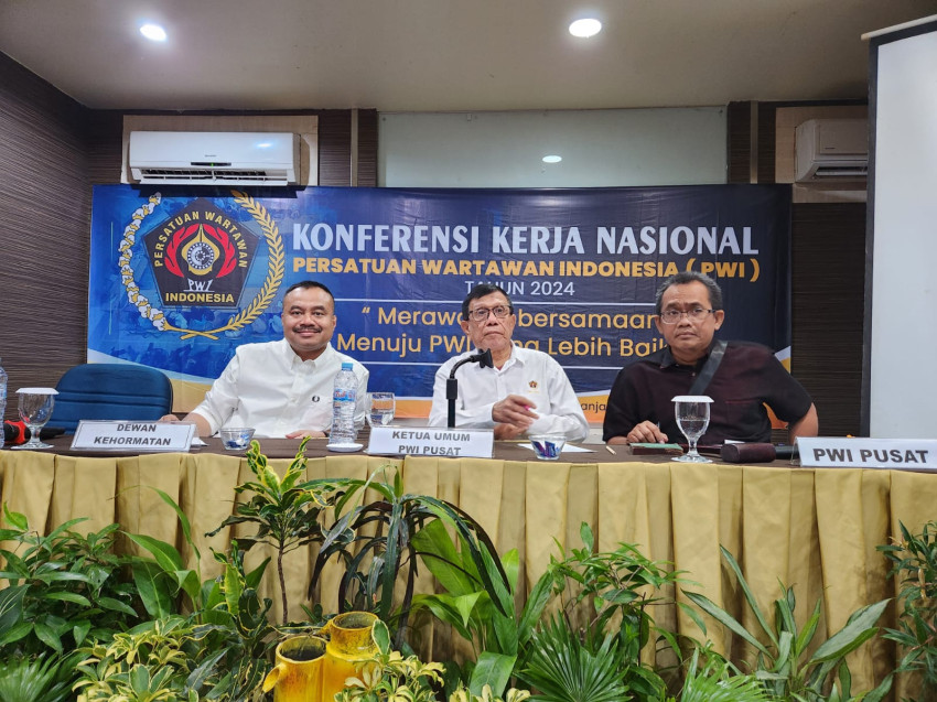 Ketua PWI Pusat, Hendry Ch Bangun: Tak Ada Dasar Kami Tinggalkan Kantor Dewan Pers Jangan Berpihak