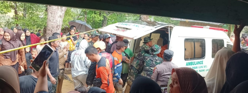 Satu Keluarga di Palas Jadi Korban Tertimbun Longsor