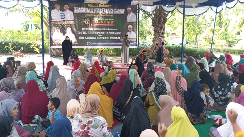 Mazta El-Khair Sumut Gelar Maulid Bulanan Nabi Muhammad Saw