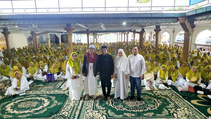 Ribuan Jemaah dan Tokoh Agama Hadiri Zikir "Suara Hati Menuju Pilkada Damai" di Ponpes Al Kautsar