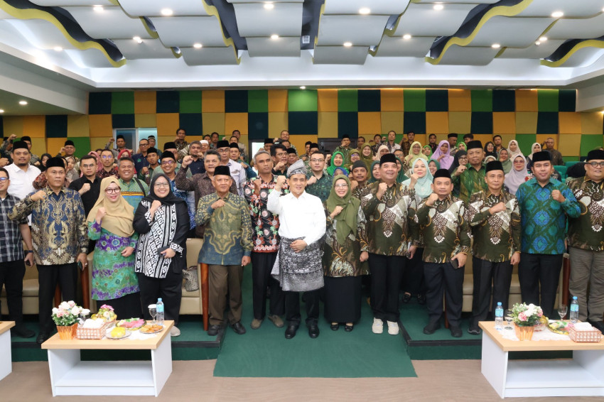 Wamenag RI Kunjungi UIN Sumut, Rektor : Siap Dukung Visi Misi Pemerintah