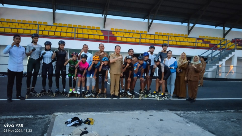 Pj Gubsu Agus Fatoni Bakar Semangat Atlet Ikuti Kejurnas PIN