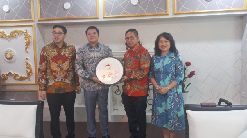 Konjen Tiongkok Bertemu Ketua DPRD Medan, Harap Program Sister City Kembali Terjalin