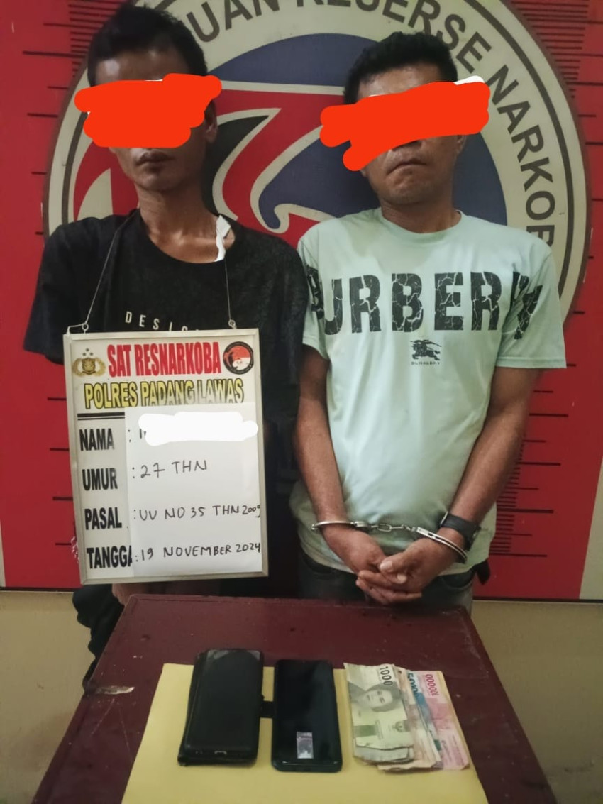 Dua Pengedar  Sabu  Dicokok Polisi dari Lokasi Berbeda