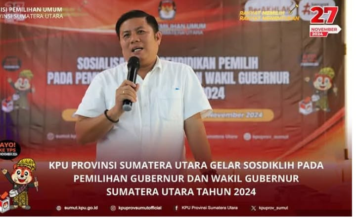 KPU Sumut Gelar Sosialisasi Sosdiklih, Rakor Persiapan Pemungutan dan Penghitungan Suara dan  Rakor LPPDK