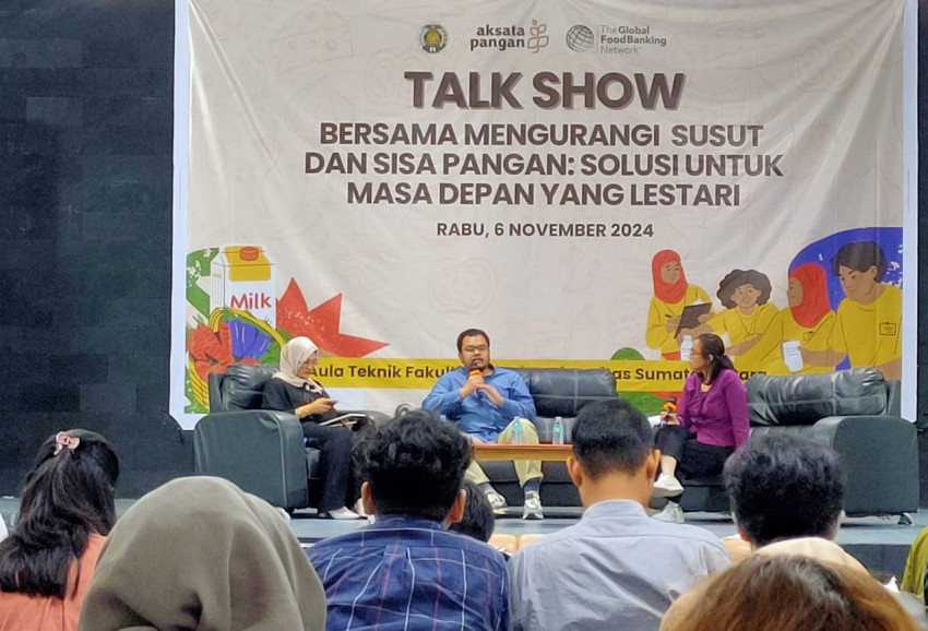 Aksata Pangan bersama Prodi Teknik Lingkungan USU Rayakan Hari Pangan Sedunia Lewat Talkshow