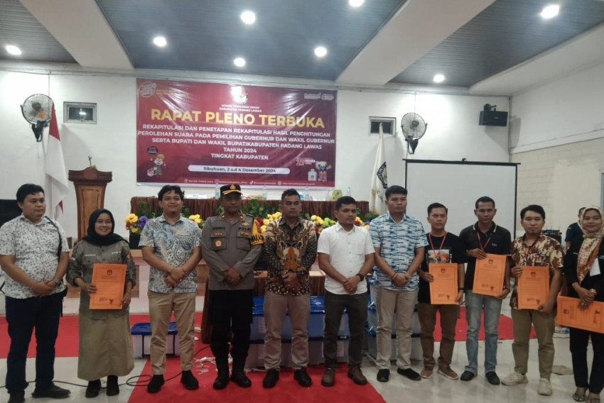KPU Palas Tetapkan Pasangan PMA - AFN Unggul 92.716  Suara di Pilkada