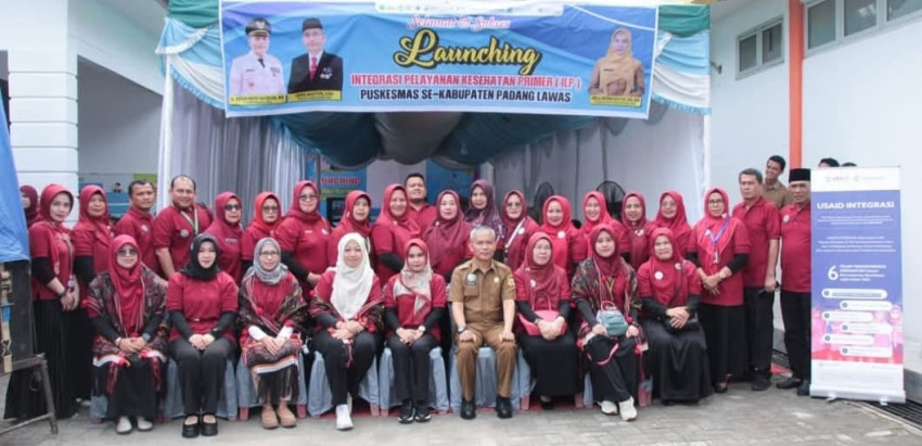 Sekda Hadiri Launching ILP Puskesmas se Palas
