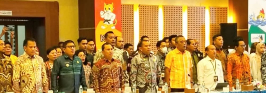 Jelang Nataru, Pj Bupati Palas Ikuti Rapat Pengendalian dan Perkembangan Inflasi Daerah