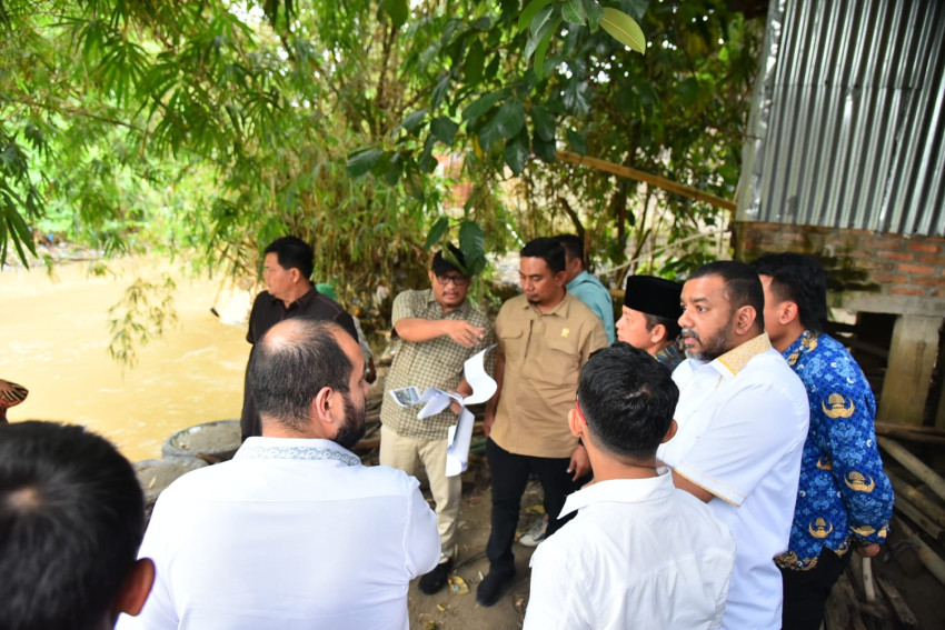 Komisi 4 DPRD Medan Kunjungi Wilayah yang Terdampak Banjir