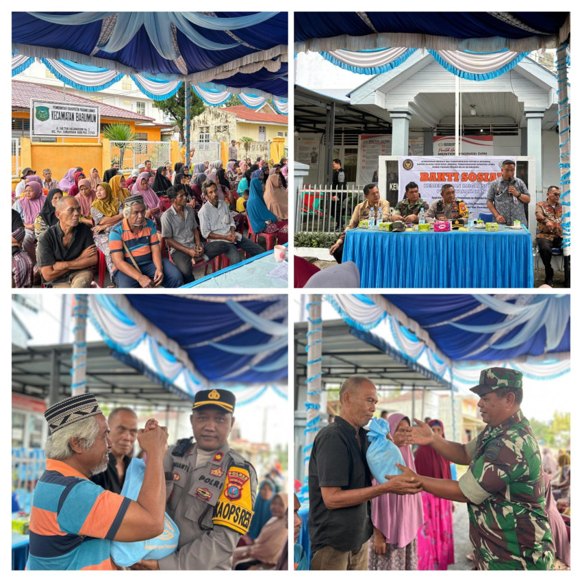 Rutan Sibuhuan Gelar Baksos, Salurankan 250 Paket  Sembako Untuk Keluarga WBP dan Masyarakat