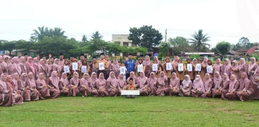 MTsN 1 Palas Deklarasi Kampanye Anti Bullying