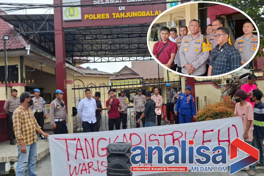 Massa "Waris" Desak Kapolres Tangkap Istri Walikota Tanjungbalai