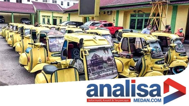 Sidimpuan Pernah Memiliki Proyek Becak Kuning Yang Dianggarkan Dari Uang Negara