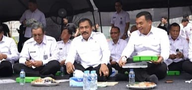Pererat Hubungan dengan Warga Binaan, Menteri Imipas Makan Bersama di Rutan Cipinang