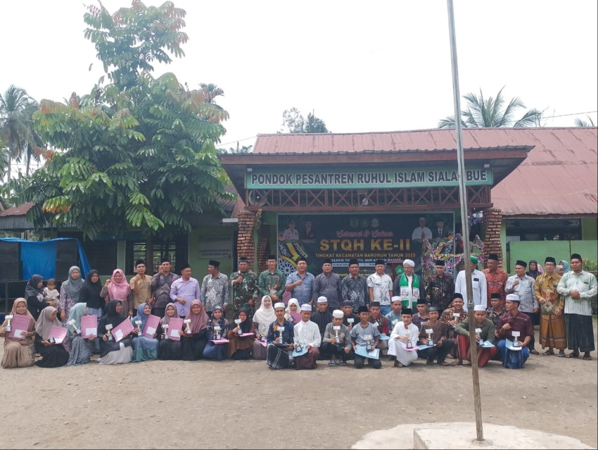 Tutup STQH Tingkat Kecamatan,Ini Pesan Plt Camat Barumun