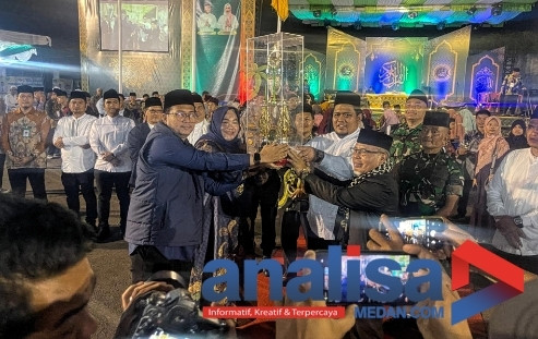 Padangsidimpuan Utara Kembali Raih Juara Umum MTQ Tingkat Kota