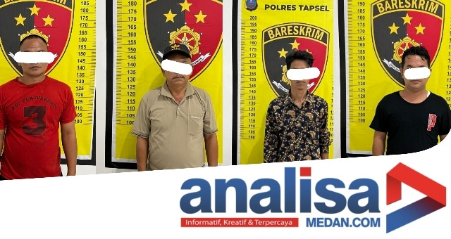 Seorang Kades, Honorer Dan Bendahara Desa di Paluta Diboyong Saat Main Judi Tembak Ikan