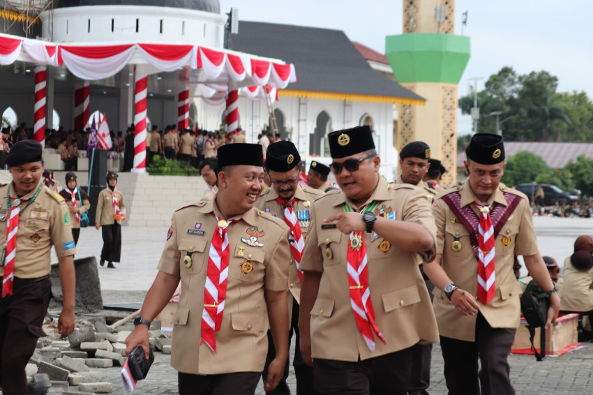 Bobby Rekomendasikan Topan Ginting sebagai Ketua Pramuka Sumut