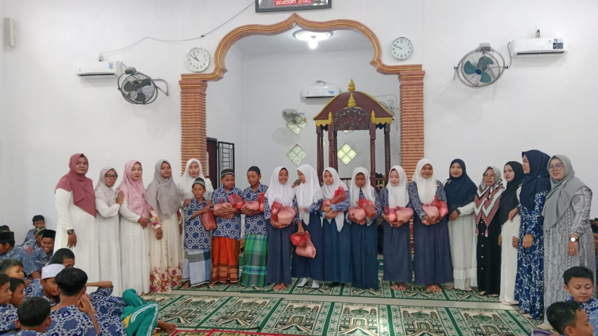 SMPN 2 Pantailabu Gelar Khataman Alquran, Salat Tasbih dan Santuni Anak Yatim