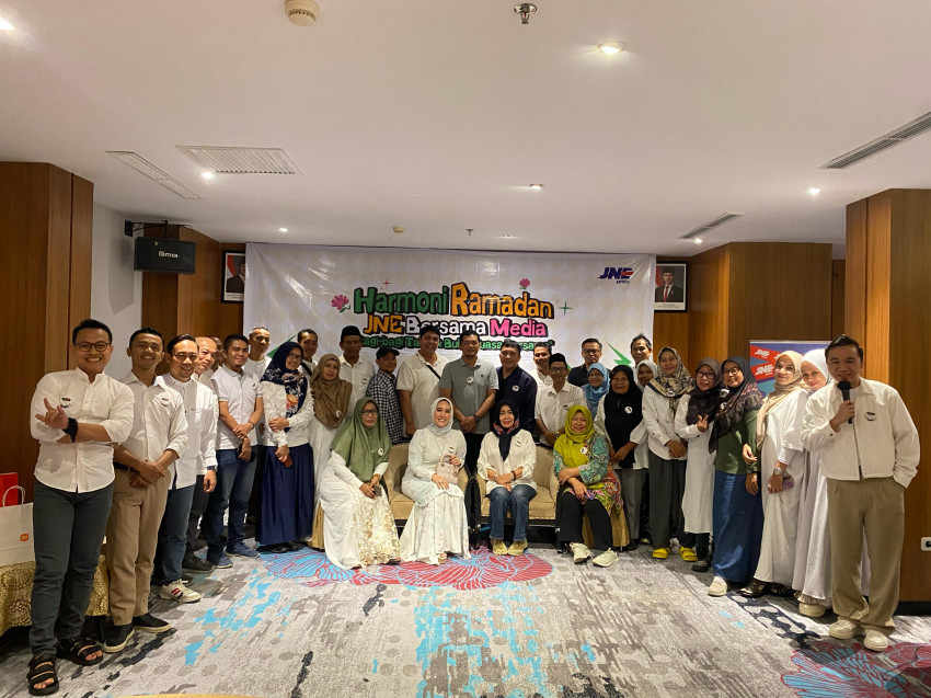 JNE Harmoni Ramadan Bareng Pengusaha dan Media