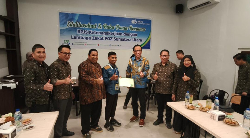 BPJS Ketenagakerjaan dan FOZ Sumut Sasar Perlindungan bagi Puluhan Ribu Mustahik