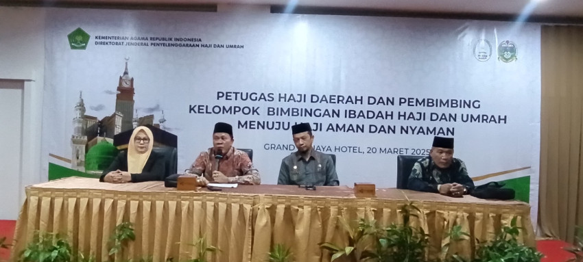 Kanwil Kemenagsu Minta Petugas Menjaga Sikap dan Menjadi Teladan Bagi Jemaah Haji