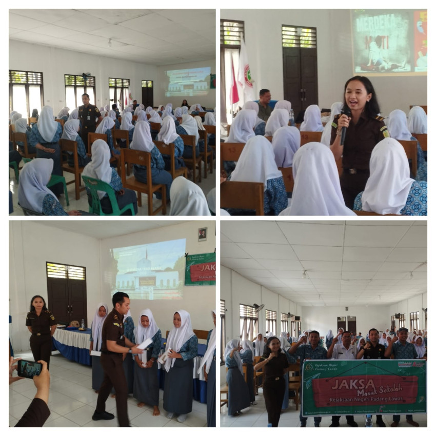 Jaksa Masuk Sekolah, Meningkatkan Kesadaran Hukum Bagi Peserta Didik