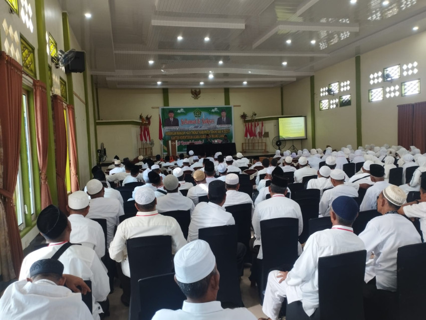 Kemenag Palas Gelar Bimbingan Manasik Haji