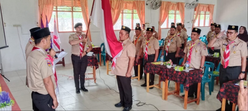 Wyldan Ansyori  Terpilih Aklamasi Ketua PAW  Kwarcab Pramuka Palas