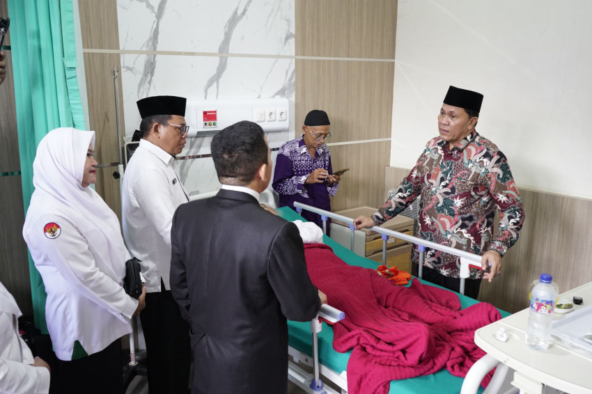 Kepala PPIH Embarkasi Medan Sampaikan Terima Kasih kepada Kemenag Deli Serdang