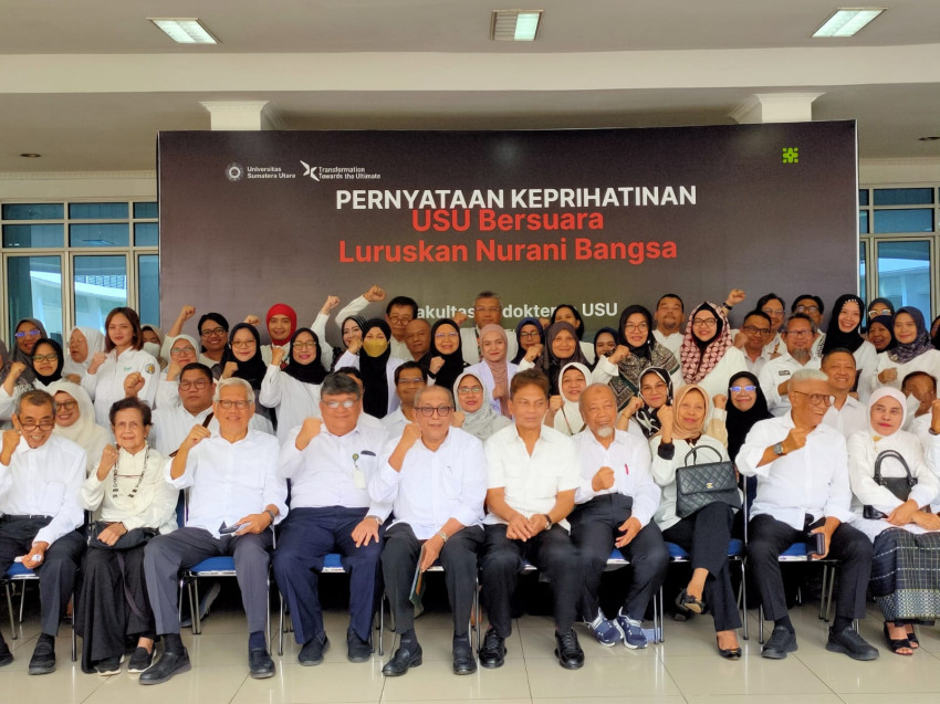Prihatin Atas Kebijakan Kesehatan Nasional, Guru Besar Fakultas Kedokteran USU Angkat Suara