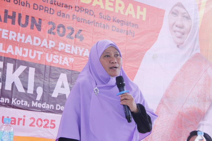 Anggota DPRD Medan Hj Sri Rezeki Minta Pemerintah Lindungi Masyarakat Dari Pinjol