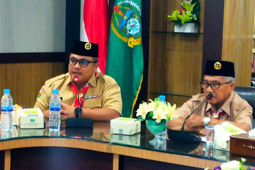 Kwarda Gerakan Pramuka Sumut Gelar Rakor, 30 Persen Kwarcab Dukung Topan Obaja Ginting