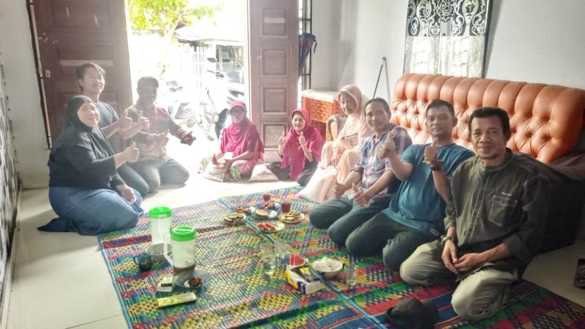 Temu Kreatif Bulanan UMKM KEREN Dirangkai Santunan Duafa