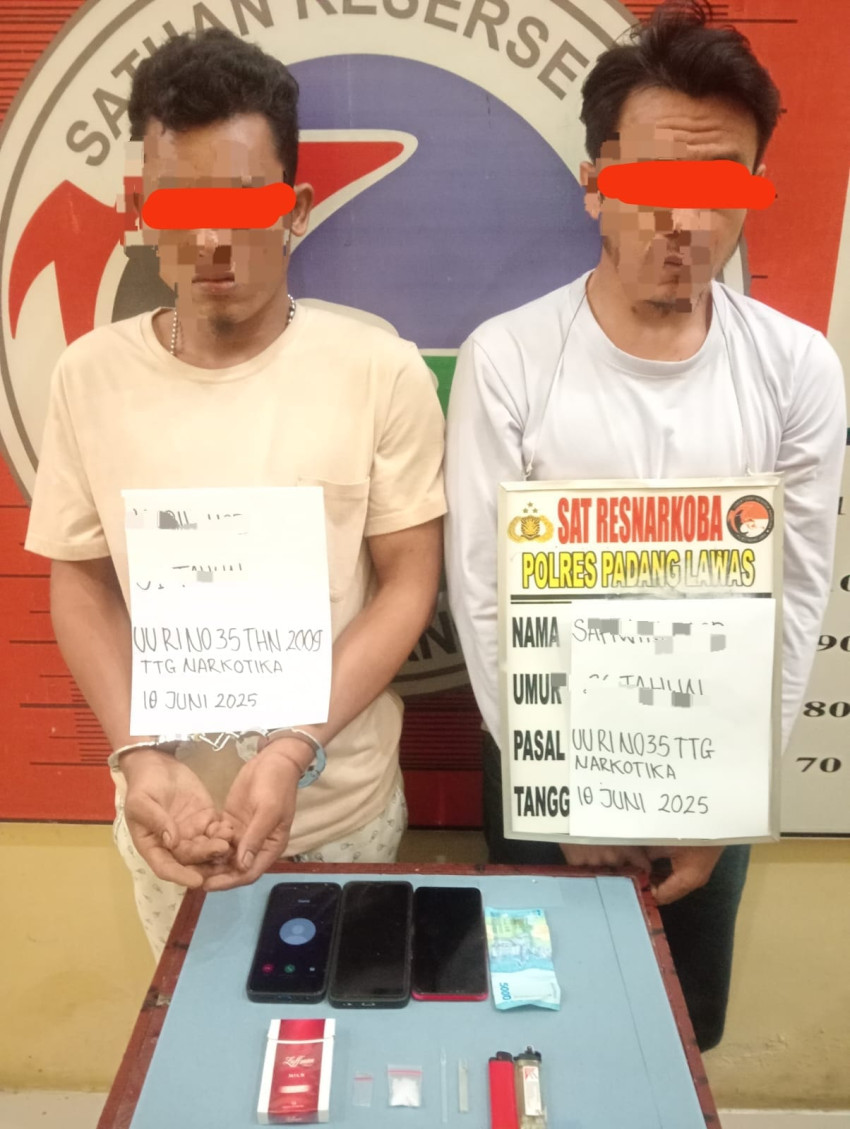 Satres Narkoba Polres Amankan Jaringan Pengedar Narkoba