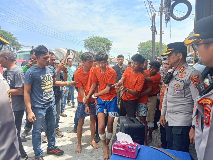 Dua Begal Sadis Kerap Beraksi di Medan-Binjai Ditembak Polisi