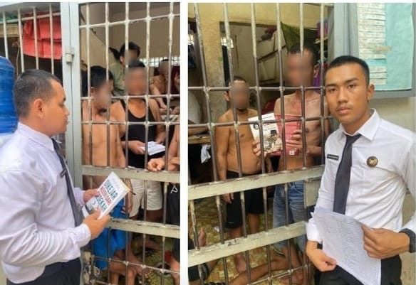 Rutan Sibuhuan Gelar Inovasi Perpustakaan Berjalan Tingkatkan Literasi