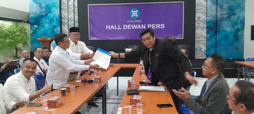 Didukung 23 Provinsi, Ch Bangun Daftarkan Diri Calon Ketua Umum PWI