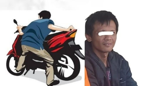 Modus Pinjam Septor Jemput Ban Serap, "Garong" Sopir Angkot Gelapkan Beat Abang Tukang Pangkas di Sidimpuan