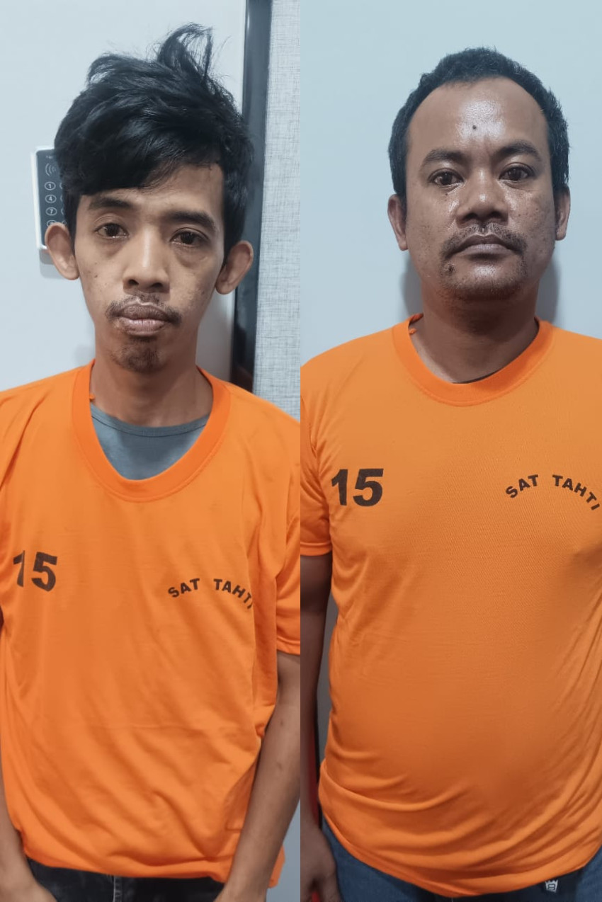 Dua Terduga Pengedar Sabu Dibekuk Polisi di Kawasan Perumnas Mandala