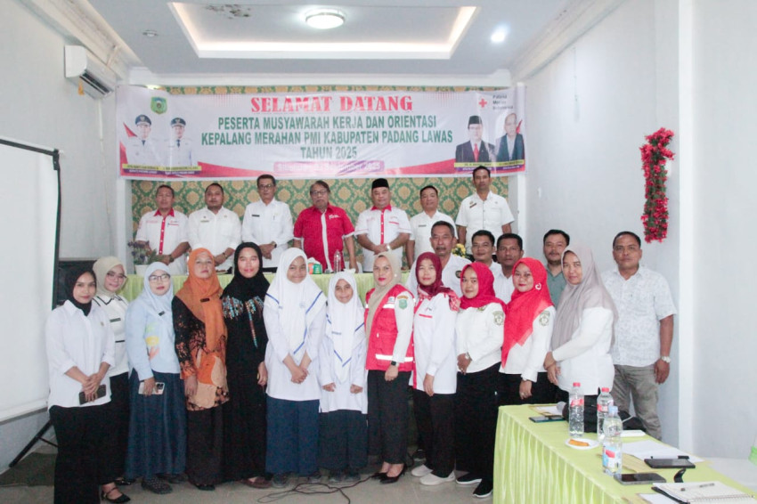 PMI Palas Gelar Musyawarah Kerja dan Orientasi Kepalang Merahan