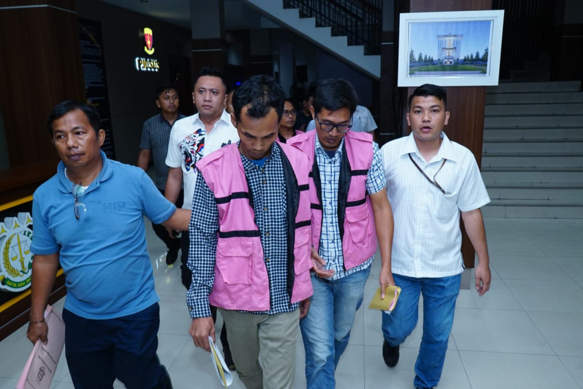 Kejatisu Kembali Tahan Empat Tersangka Dugaan Korupsi di Dinas Pekerjaan Umum  Batubara