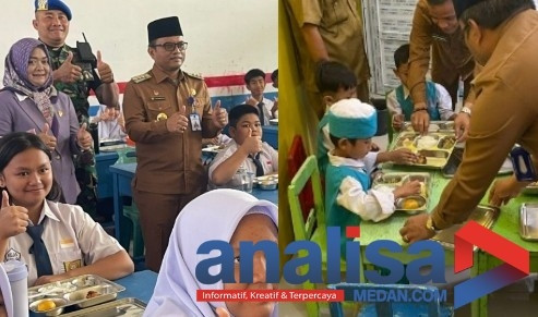 &lrm;MBG Resmi Diterapkan Disejumlah Sekolah. Walikota Sidimpuan: Mari Kita Sukseskan dan Awasi