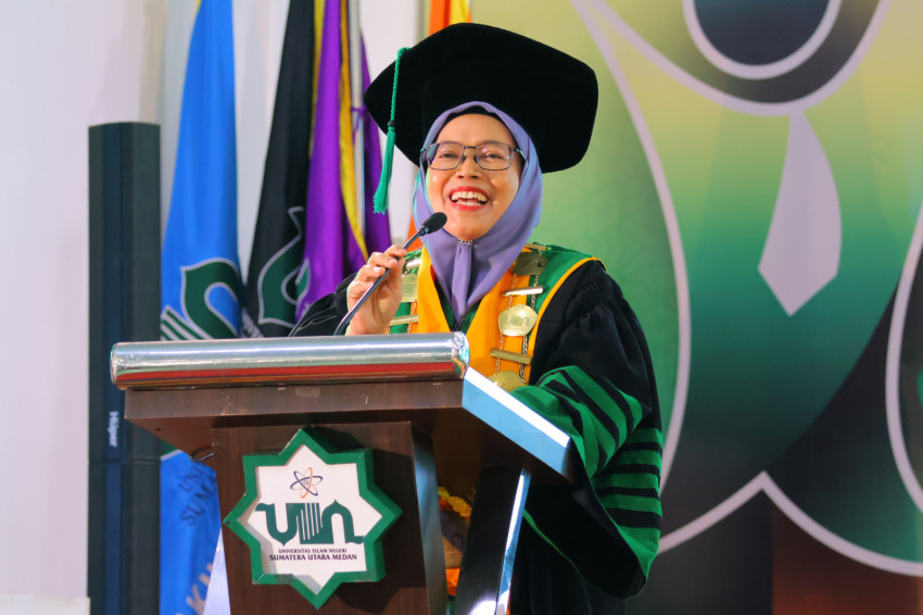 Rektor UIN Sumut: Universitas Tidak Hanya Melahirkan Insan Cerdas, Tetapi Juga Pribadi yang Beriman