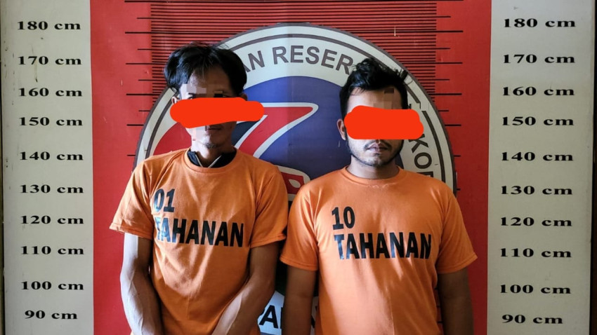 Dua Pengedar Sabu Dibekuk Polisi di Kelurahan Pasar Sibuhuan