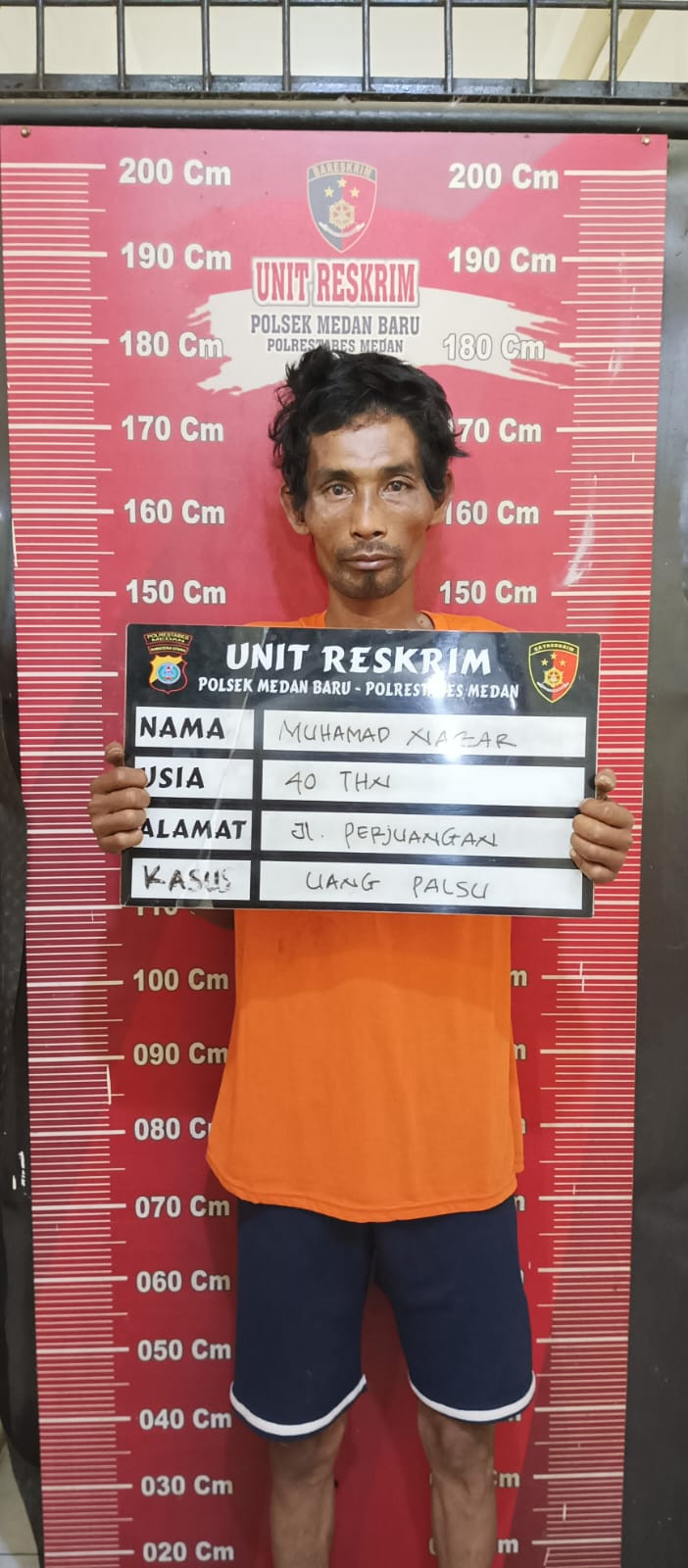 Polsek Medan Baru Tangkap Pengedar Upal di Pasar Malam Nusantara Ceria