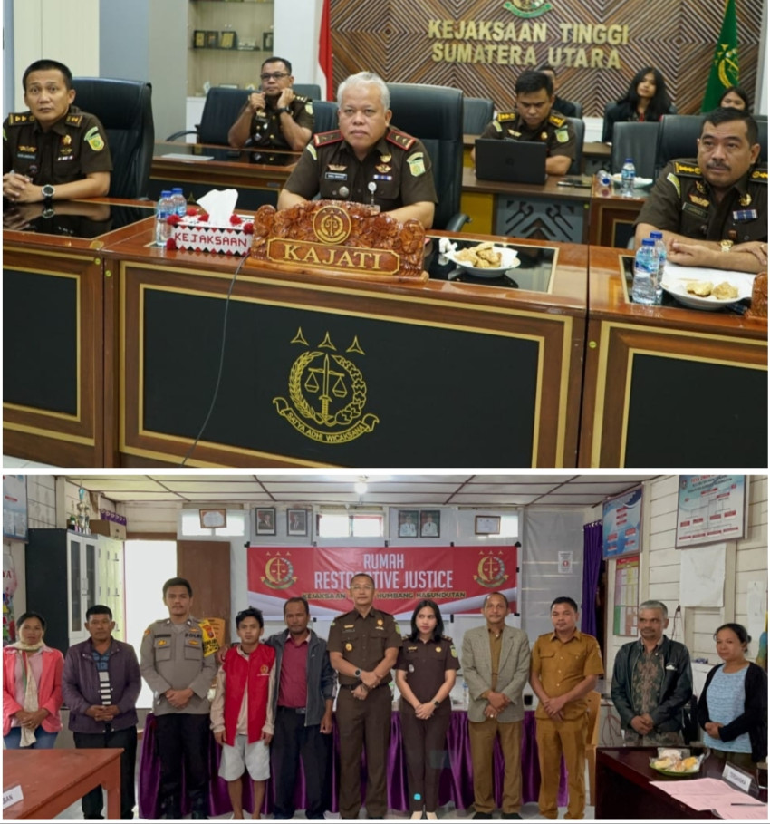 Korban Maafkan Pelaku, Kajati Sumut Hentikan Kasus Pencurian Motor Lewat Restorative Justice